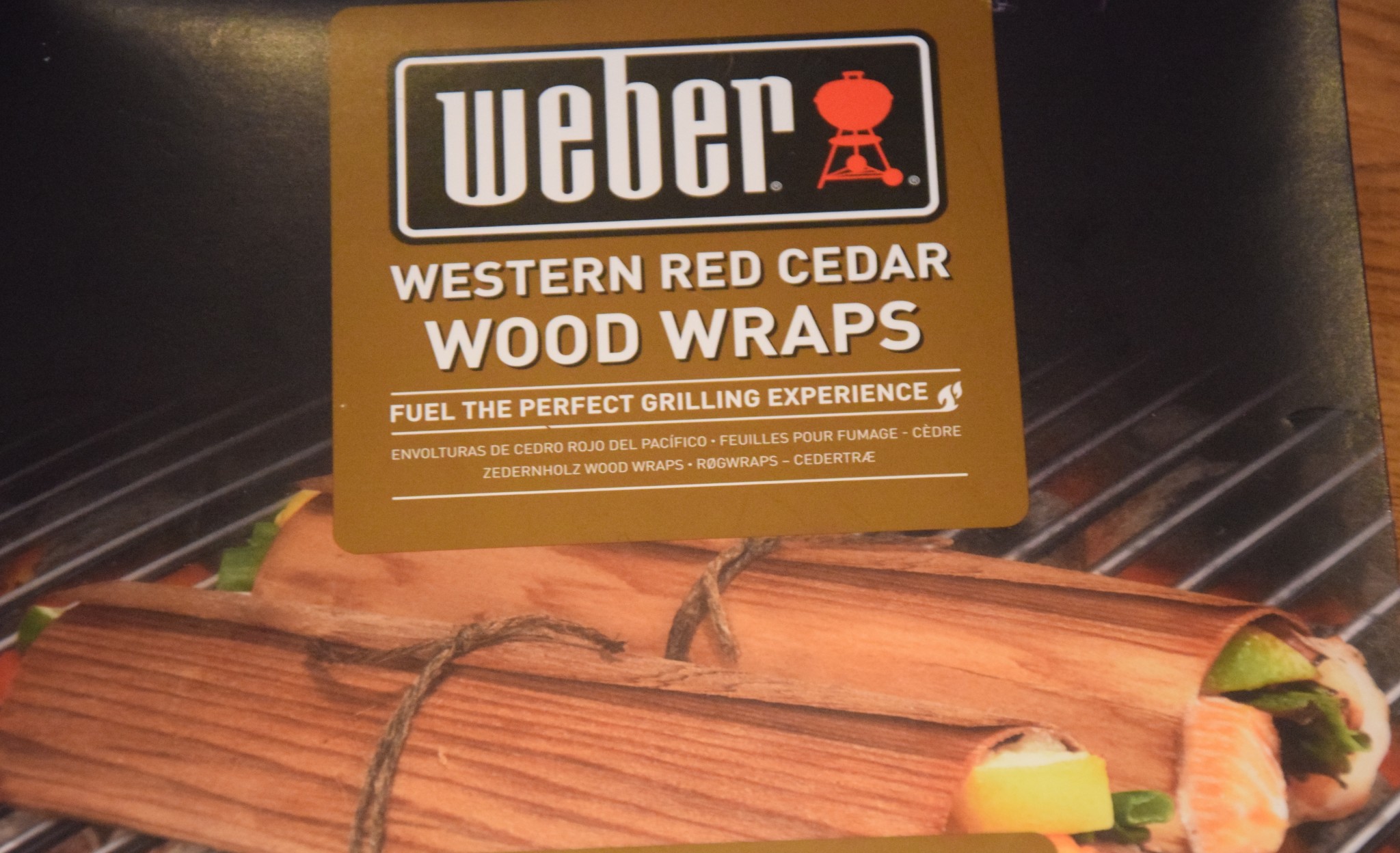 Weber Western Red Cedar Wood Wraps